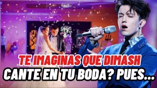 DIMASH CANTA EN UNA BODA  NOTICIA [upl. by Ursel]