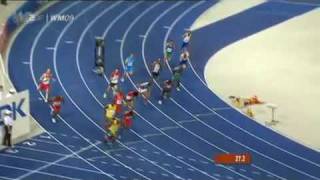 HD Jamaica Wins Gold Over 4 x 100 Meters 2009 Berlin Relay  Staffel [upl. by Tager]