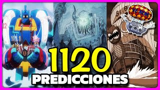 One Piece 1120 PREDICCIONES [upl. by Anirdnajela356]