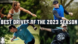 The BEST Disc Golf Drives of 2023  Disc Golf Pro Tour Highlights [upl. by Cilla]