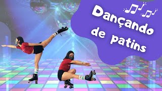 MANOBRAS COM PATINS QUAD  Dançando [upl. by Enait]