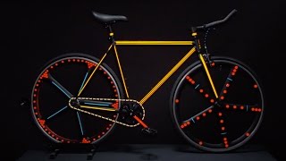 RydeSafe Reflective Stickers For Your Bike  Customization Pure Fix  Aerospoke [upl. by Anele]