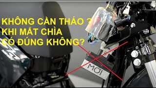 KHÔNG CẦN PHẢI THÁO KHUI SCU KHI MẤT HẾT CHÌA CÓ ĐÚNG KHÔNG [upl. by Naujled]