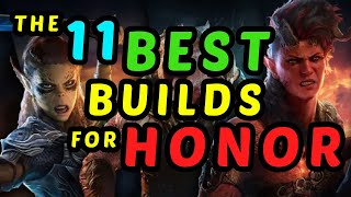 The 11 BEST BUILDS in Baldurs Gate 3  Honour Mode Guide [upl. by Aticilef]