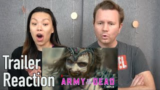 Army Of The Dead Official Trailer  Reaction amp Review [upl. by Rheba]