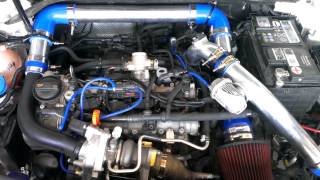 14 TSI CAXC engine stage 3 K03 Turbo [upl. by Enutrof]