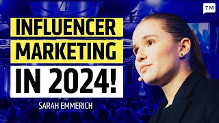 Influencer Marketing Strategie für 2024  Erklärt von AgenturInhaberin Sarah Emmerich [upl. by Nevanod]