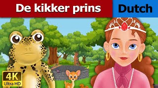 De kikker prins  Frog Prince in Dutch  4K UHD  Dutch Fairy Tales [upl. by Rosdniw]