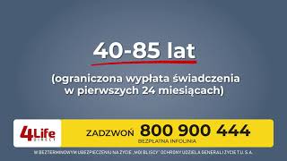 4Life Direct  Ubezpieczenie na życie dla osób w wieku 4085 lat [upl. by Anelac]