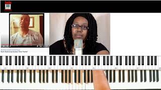 Jada on Piano Episode 11 Transcription Live Kevin Bond Plays Give Thanks [upl. by Lengel]