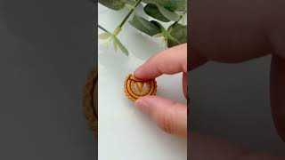 DIY Polymer clay earrings earrings diy creative polymerclayearrings handmade [upl. by Coltin311]