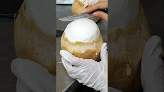 Success or Failure A Young Girls Amazing Coconut Kernel Removal [upl. by Perrie922]