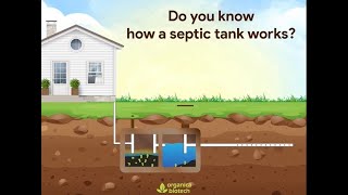 How A Septic Tank Works Septic Tank Treatment  Organica Biotech [upl. by Ayotnahs272]