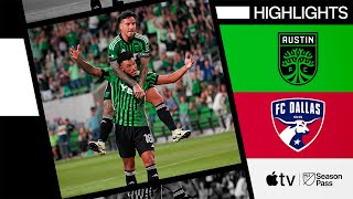 Austin FC vs FC Dallas  Full Match Highligths  March 30 2024 [upl. by Ydroj702]