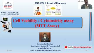 Understanding of MTT Assay colorimetric assay by Dr Satish Polshettiwar [upl. by Horbal]