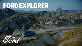 The AllElectric Ford Explorer Charge Around the Globe Experience  Ford UK [upl. by Haff]