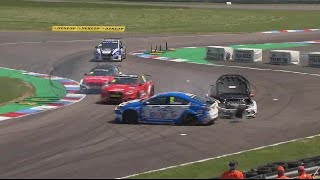 BTCC Crashes 2018 [upl. by Fidelio413]