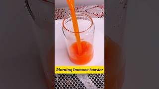 Morning Juice Immune booster youtubecreatorcommunity youtubeshorts juicerecipe recipe autumn [upl. by Basil]