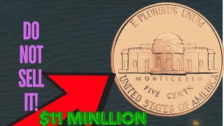 DO YOU HAVE MOST EXPENSIVE JEFFERSON NICKEL WORTH MONEY  JEFFERSON NICKELS MONEY [upl. by Hafital]