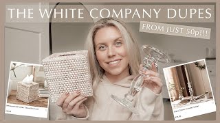 THE WHITE COMPANY DUPES Spring 2023 🤍 Neptune Home Bargains MampS  More [upl. by Sirah570]