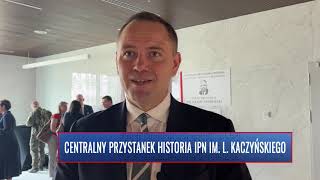 Otwarcie Centralnego Przystanku Historia IPN im Prezydenta Lecha Kaczyńskiego [upl. by Rednaeel570]