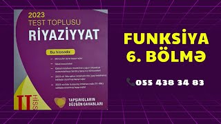 Funksiyanın qrafiklərinin qarşılıqlı vəziyyəti yeni test toplusu 2023 riyaziyyat [upl. by Arnulfo]