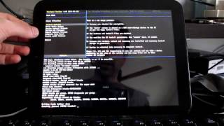 TouchPad Toolbox Installing Android on the HP TouchPad [upl. by Paucker]