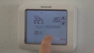 Beperking instellen Chronotherm Touch Modulation  Honeywell Home [upl. by Noillimaxam]