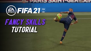 FIFA 21 TOP 5 FANCY SKILL MOVES  FANCY SHOTS amp PASSES  Playstation amp Xbox [upl. by Nahum]