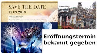 Eröffnungstermin bekannt gegeben französischer Themembereich EuropaPark [upl. by Irehj131]