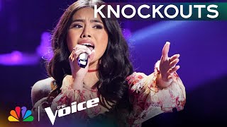 Kaylee Shimizus Superstar Performance of quotAint No Wayquot by Aretha Franklin  The Voice Knockouts [upl. by Kilk647]