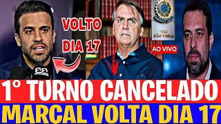 DATA OFICIAL DIA 17 MARÇAL ESTÁ DE VOLTA PRIMEIRO TURNO FOI CANCELADO BOULOS ESTÁ FORA [upl. by Boylan]