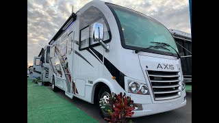 We toured the worlds smallest class A motorhome  2023 Thor Axis [upl. by Rubina762]