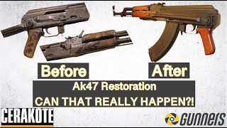 RESTORING And CERAKOTING an old AK47 [upl. by Yokoyama]