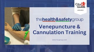 Venepuncture amp Cannulation Training with The Health amp Safety Group [upl. by Brandenburg]