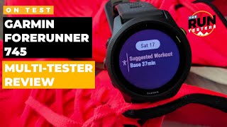 Garmin Forerunner 745 review Multitesting the running smarts of Garmins triathlon GPS watch [upl. by Taima]