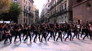 Baile solidario en el Día Contra el Cáncer de Mama Murcia [upl. by Chiles]