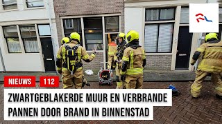 Bewoners blussen keukenbrand in Dordtse binnenstad [upl. by Erminna]