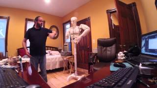 kinect skeleton tracking inmoov robot with myrobotlab and openni [upl. by Raf]