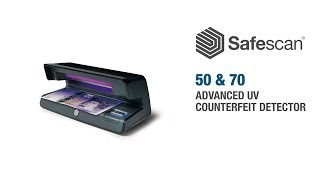 Safescan 50  70 UV Counterfeit Detector [upl. by Adriana]