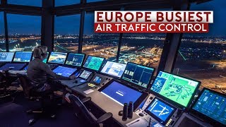 Inside Europes Busiest Air Traffic Control  Amsterdam [upl. by Ailedua]