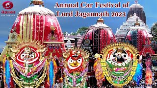 LIVE  Rath Yatra of Lord Jagannath 2023 from Puri  20th June 2023 [upl. by Zanze]