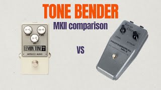 Lemon tone vs Tone Bender MKII  Long comparison [upl. by Ellehcim]