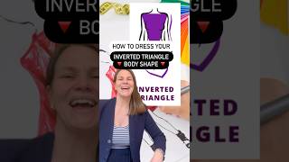 HOW TO DRESS YOUR INVERTED TRIANGLE 🔻 BODY SHAPE personalstyling bodyshape whattowear [upl. by Hentrich]