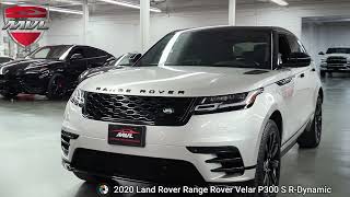 2020 Land Rover Range Rover Velar P300 S R Dynamic 270349 [upl. by Clio371]