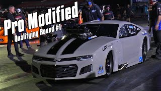 US Street Nationals Pro Modified Qualifying Round 1 [upl. by Haseefan]