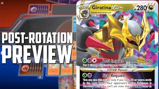 Giratina VSTAR POSTROTATION PREVIEW WITH DECK LISTS  Pokemon TCG [upl. by Suirauqram580]