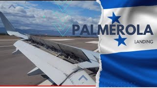 Landing New Palmerola Airport Honduras  American Airlines from Miami 4K Airbus 320 [upl. by Awram559]