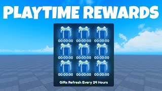 How to Make PLAYTIME REWARDS in ROBLOX [upl. by Giacinta807]