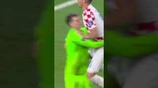 Dominik Livakovic DOMINATES penalties before Mario Pasalic clinches win ShortsFIFAWorldCup [upl. by Ardeed]